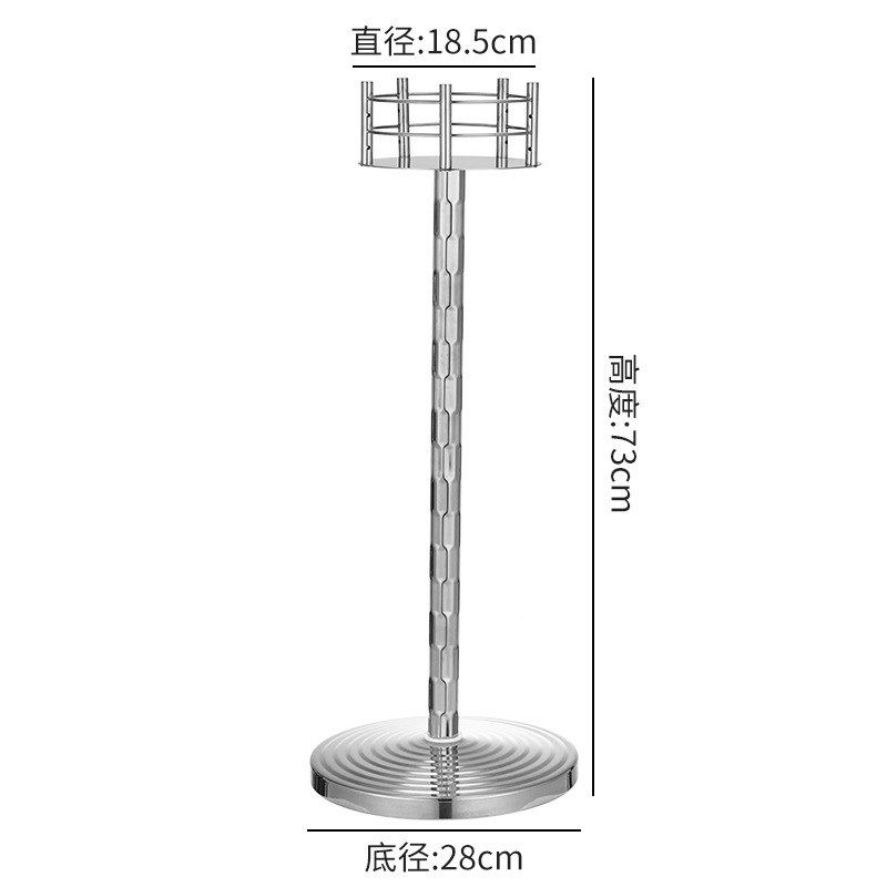 加厚不锈钢欧式冰块桶连架立式落地洋酒香槟冰镇器具酒吧装饰摆件,餐饮具,冰桶,淘宝优惠券,粉丝福利购,淘宝优惠卷