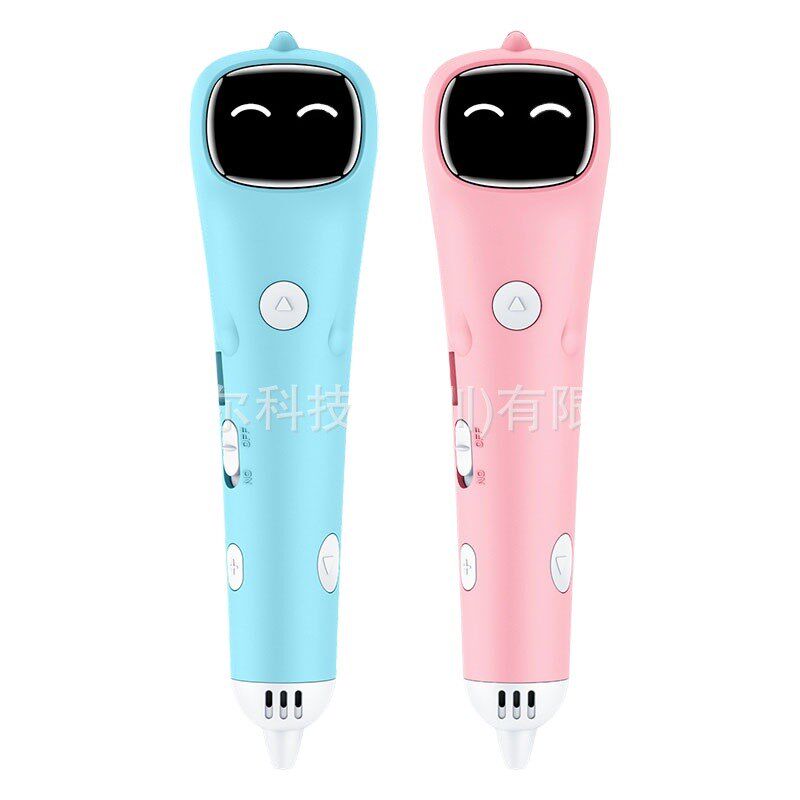 3D打印笔跨境 儿童 低温立体绘画 3d pen 英文俄文打印笔低温