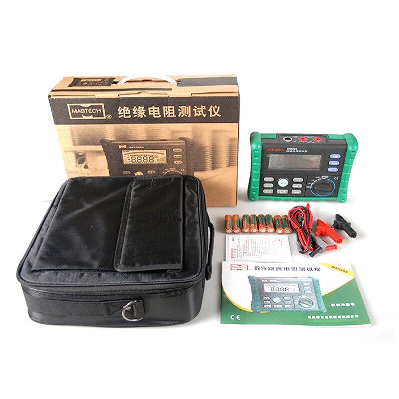 MASTECH华仪MS5205数字绝缘电阻测试仪2500V现货即发,五金/工具,电阻测试仪,淘宝优惠券,粉丝福利购,淘宝优惠卷