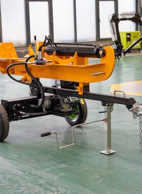 厂家生产HT-PM80液压式劈木机 林业木业劈木头轮式全自动劈木器