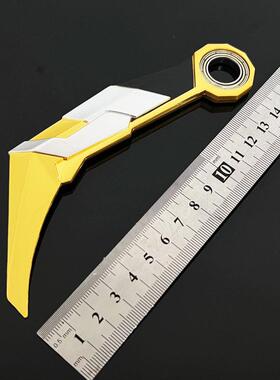 瓦罗兰特周边武器模型全金属工艺品紫金狂潮儿童玩家兵器摆