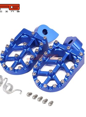 适用于YZ/YZF/WR/85/125/250/400/426/450F越野摩托车防滑脚踏