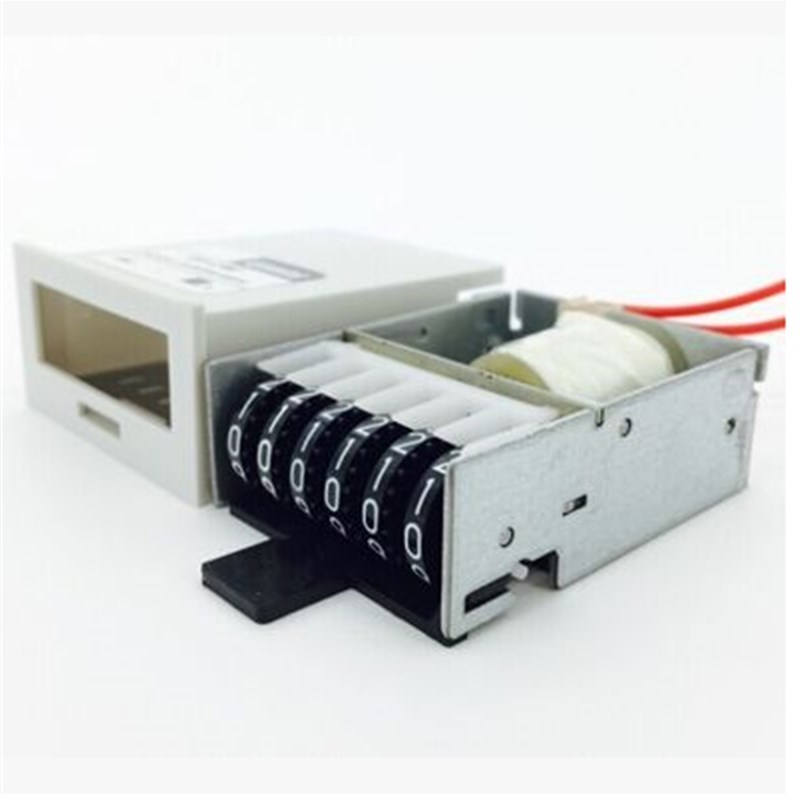 SUHED工业机器设备6位数计数器 冲床机械式电磁计数器 JMCF-6X