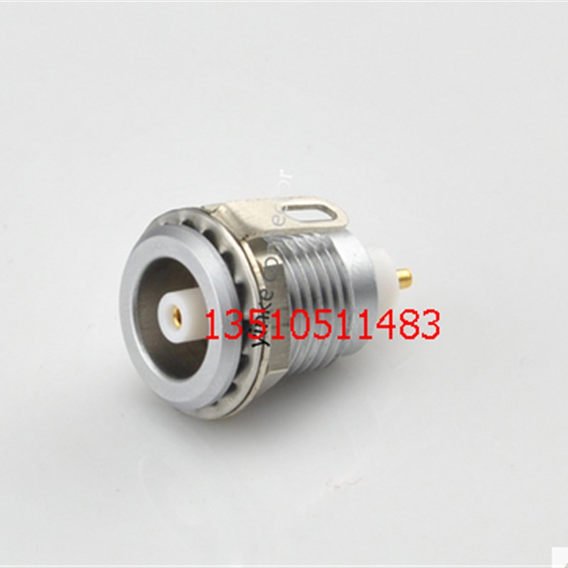 单芯同轴连接器 探头接口 雷默LEIMO进口设备焊接头 OB全金属一芯