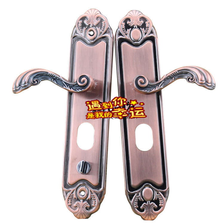欧式豪华红古铜防盗门拉手大把手欧式拉手入户门锁执手仿古235