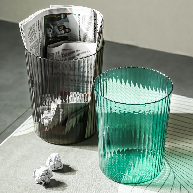 轻奢垃圾桶家用厨房客厅卫生间厕所办公室卧室大码容量高档纸篓筒