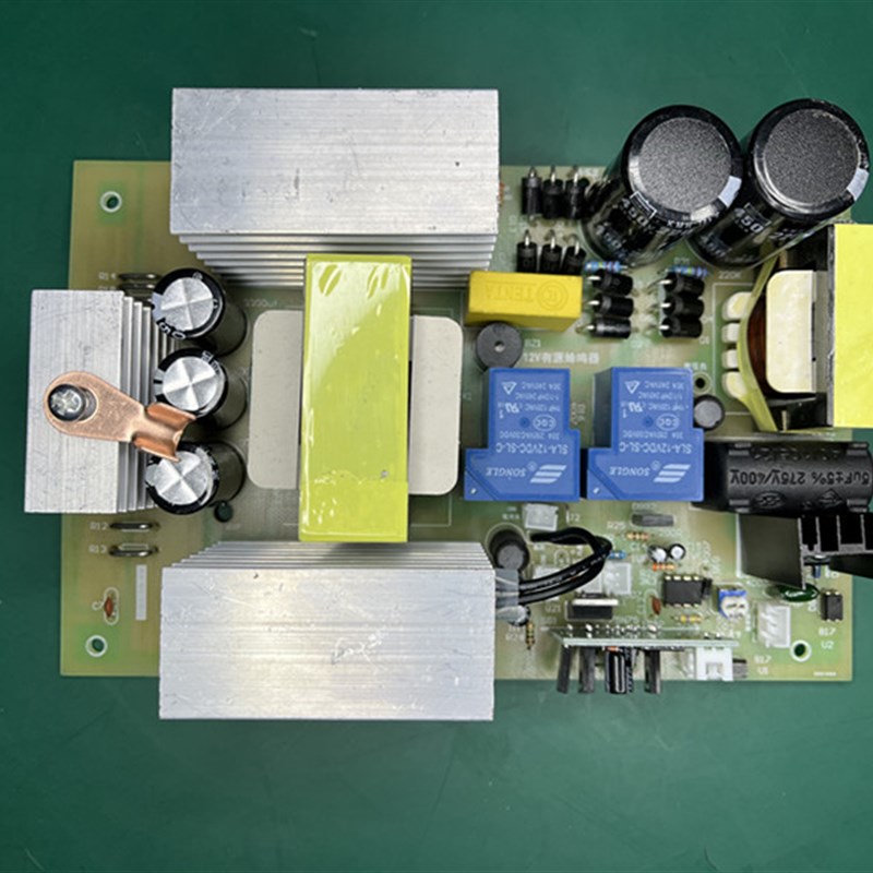 大功率驱动 电吸主板散件套件DIY散件带LED频率显示EE55B12v1600W