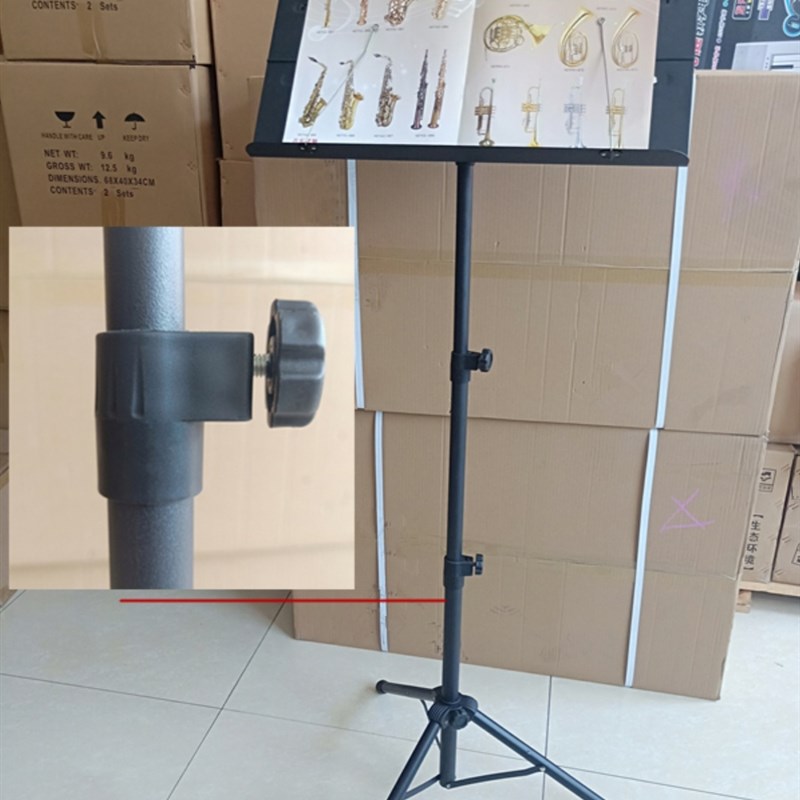 大谱台折叠谱架加粗可q升降调节角度乐曲琴架萨克斯黑管吉他配件1