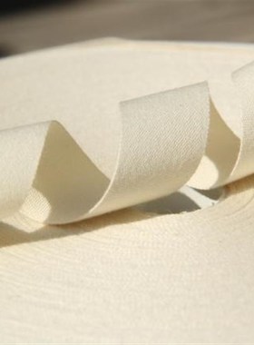 1cm~5cm全棉商标棉带 黑色平纹棉带 半漂全棉织带黑色. 印商标带