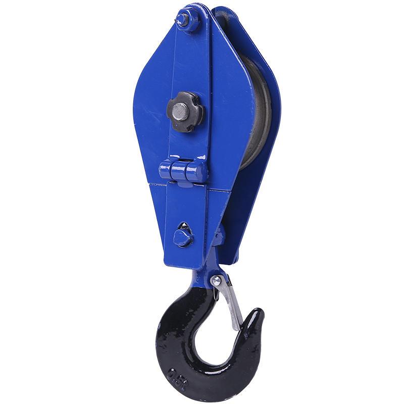 速发起重滑车国标起重滑轮s钢丝绳滑车起重工具1吨2T吨5吨10T吊环