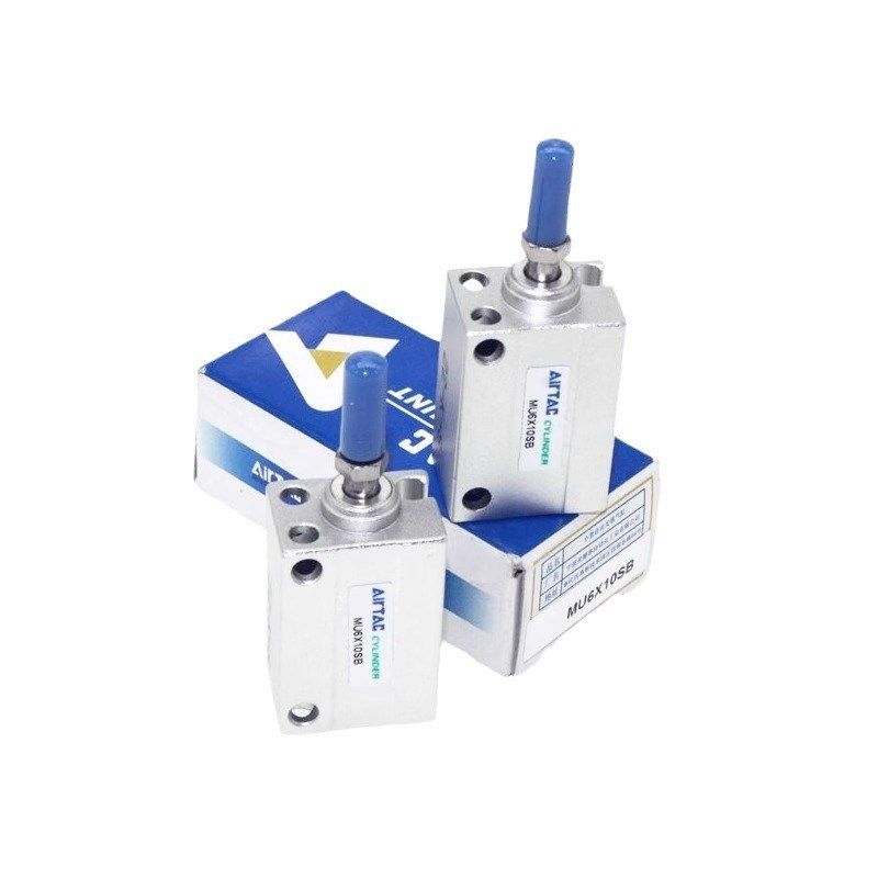 亚德客小型自由安装气缸 MU6X15 MU6X15B MU6X15S MU6X15SB