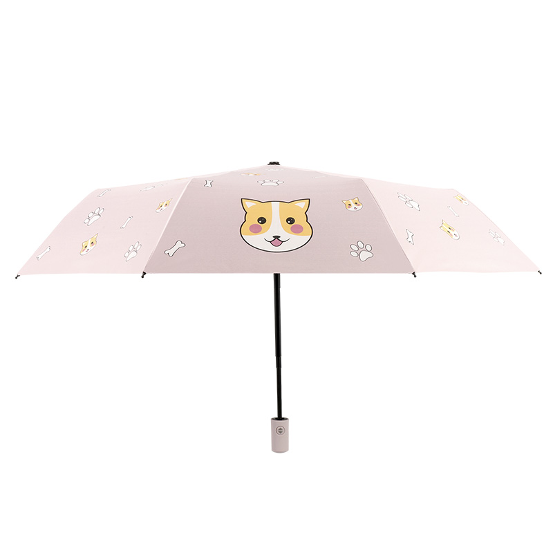 儿童雨伞男孩晴雨两用小学生上学遮阳伞女童全自动收缩太阳伞