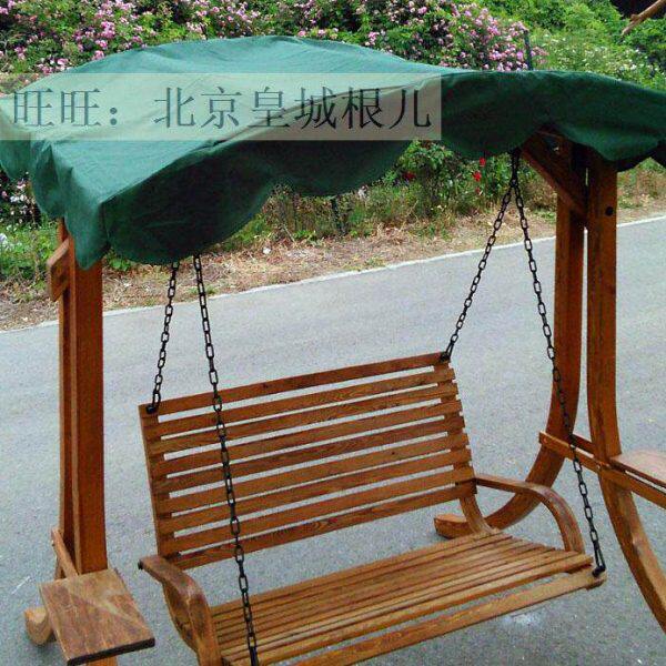 户外秋千 实木防腐木双人秋千 吊椅 田园 双人秋千 摇椅秋千椅