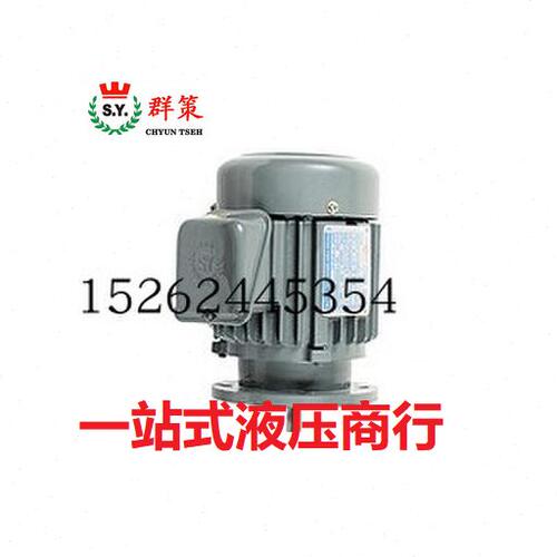 台湾群策SY油压马达电机1HP 0.75 2HP 1.5KW 3HP 2.2KW 5HP 3.75