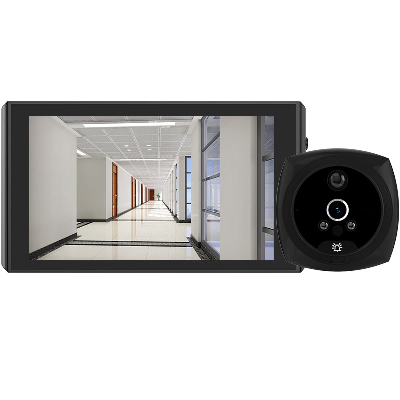 智能无线可视门铃显示屏室内家用高清夜视防盗门镜电子猫眼摄像头