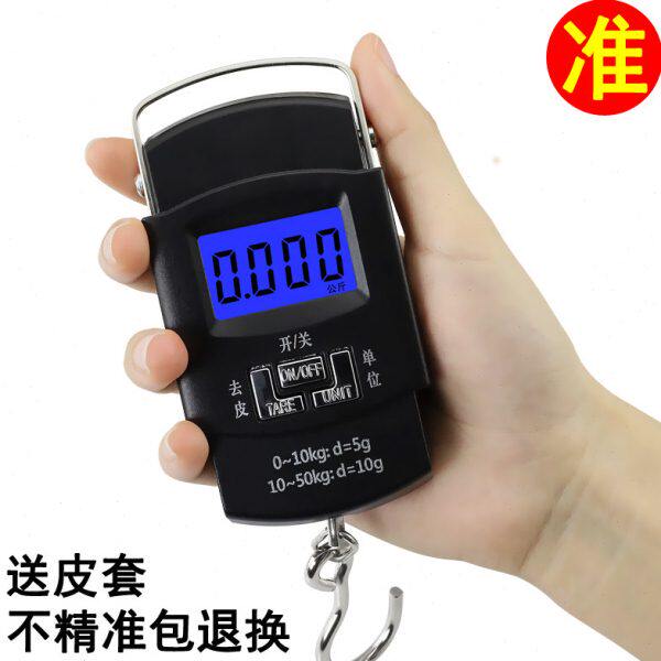 高精度手提秤电子秤行李弹簧秤精准家用小型便携式拉力挂钩子勾称
