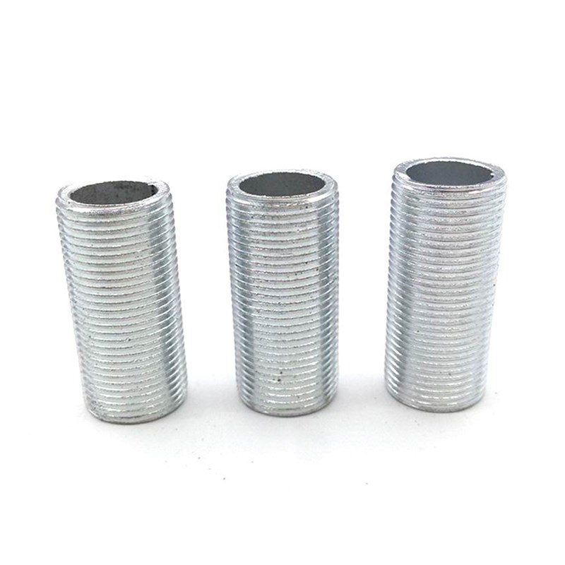 包邮M18细牙管空心螺丝螺母镀锌全牙丝杆螺纹杆丝通台灯吊灯配件