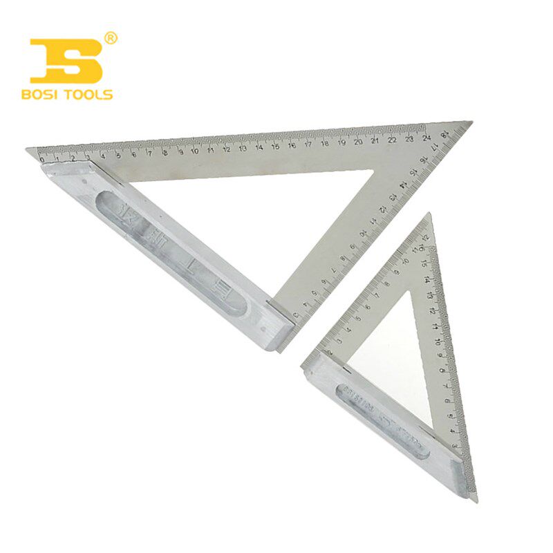 波斯BOSI 150MM200MM三角尺 不锈钢制造三角尺教学装修用