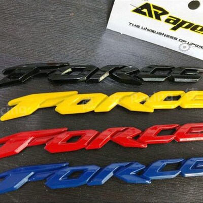 台湾APEXX FORCE 林海领程175 草蜢200 侧板立体贴纸标志铭牌LOGO