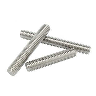 60200 304不锈钢丝杆全螺纹杆牙棒通丝螺杆螺柱M6M8 250