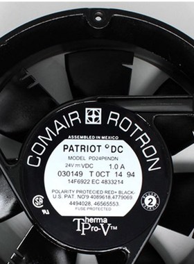 PD24P6NDN原装康姆罗顿COMAIR 24V 1.0A全圆铝框变频器风扇172*51