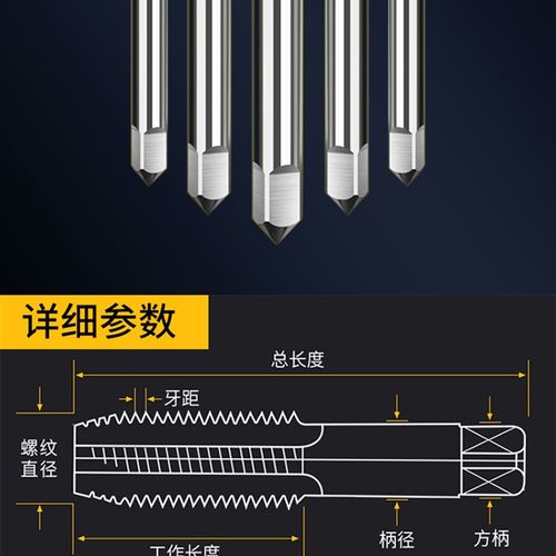 机用丝锥螺纹M18M20M22M24