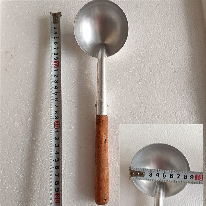 2个老式铝勺 家用商用 不生锈 汤勺 小粥勺 木柄,童装/婴儿装/亲子装,儿童装饰手表,淘宝优惠券,粉丝福利购,淘宝优惠卷