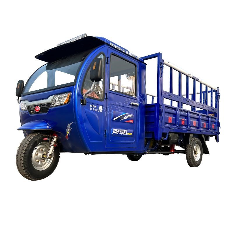 电动三轮车载重王自卸重型大功率货运拉货载货车爬坡农用油电两用