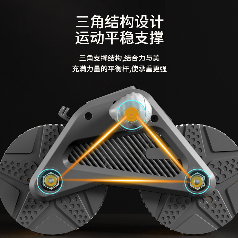 健腹轮自动回弹收练腹肌轮健身器材卷腹瘦肚子辅助神器男家用腹部