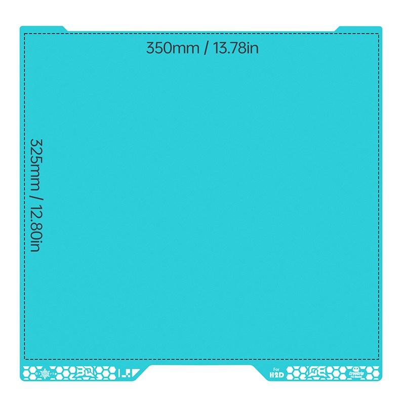 BIGTREETECH BIQU增稳低温3D打印板弹簧钢板平台冰川适用拓竹H2D