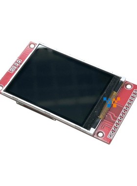 红色板2.4寸TFT显示模块240RGB320液晶屏ST7789 ILI9341 SPI串口
