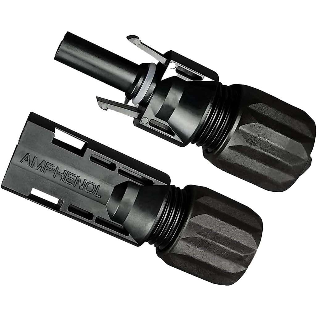 Amphenol H4 MC4 10AWG GPT 纯铜线太阳能电池板太阳能充电控制器