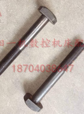 沈阳机床配件 CA6150 CA6140 原厂刀架固定螺丝 T型螺丝 M12 L50