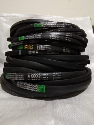 保尔力/劲力达C型橡胶传动三角带C1690/2500/2785/3120/3124/3175