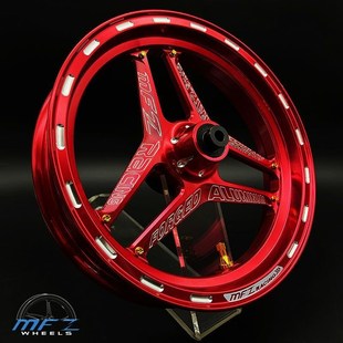 MFZ摩法斯满天星轮毂适用小牛N1S/E200p前轮圈12寸锻造天狼星新款