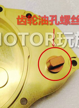 DIO17/18/27/28/34/35期ZX 尾牙盖 机油孔 齿轮油孔固定彩色螺丝