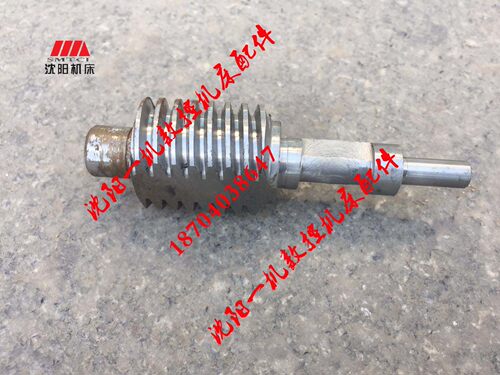 沈阳中捷摇臂钻床配件Z3040 Z3050 43334 蜗杆 涡杆