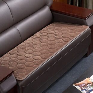 皮沙发上冬天用的垫子实木沙发四季通用时尚款欧式奢华高档客厅