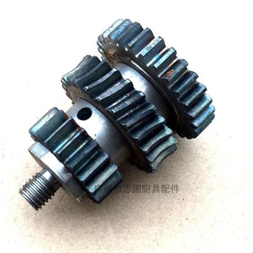 旭众 力丰B10B15三功能搅拌机和面机配件传动轴 打蛋机立轴齿轮