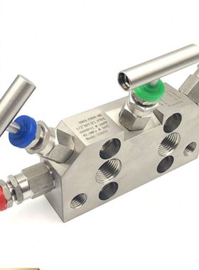 一体化五阀组不锈钢共面法兰五阀组配3051CD EJA差压变送器五阀组