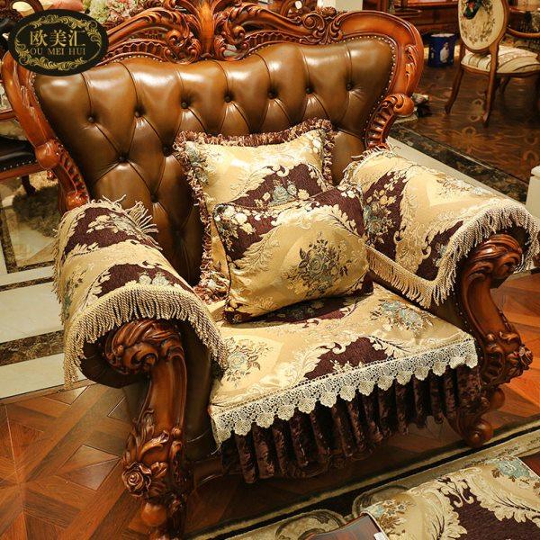 欧式沙发垫高档奢华防滑沙发套沙发罩全盖客厅四季通用布艺靠背巾,居家布艺,沙发垫,淘宝优惠券,粉丝福利购,淘宝优惠卷
