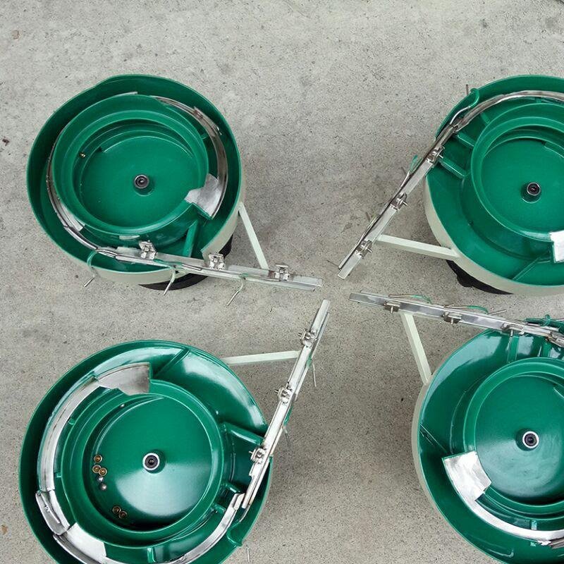 八条轨道振动盘配大型直振  大型振动盘出料速度每分钟120个