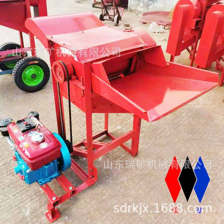 家用电动稻麦脱粒机小麦水稻打粒机中型打麦机家用小型打谷机