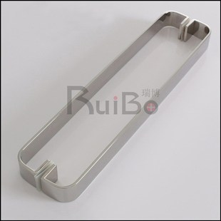 高端淋浴房实心方板不锈钢镜光玻璃拉手 304把手不生锈门拉手特惠