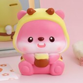 存钱罐2024新款 只进不出儿童男女孩卡通露比loopy小海狸储钱蓄罐