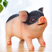 儿童存钱罐可爱小猪储钱罐卡通男孩女孩生日礼物小孩储蓄罐不可取