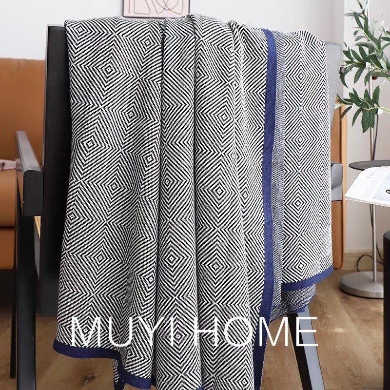 轻奢飞机头等舱航空毯空调毯车载毯F子办公室沙发午睡毛毯披肩盖