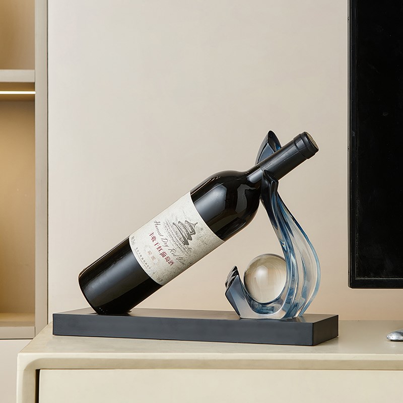 展示红酒架客厅摆件葡萄酒柜电视柜摆设轻奢家居装饰创.意风生水
