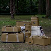 LTHW旅腾户外野餐收纳包燃气炉气罐大容量炊具包袋露营野营装 备包