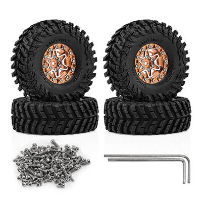 1/18TRX4M SCX24 FMS Ascent-18 1.3英寸轮毂 轮胎攀爬车轮毂W342
